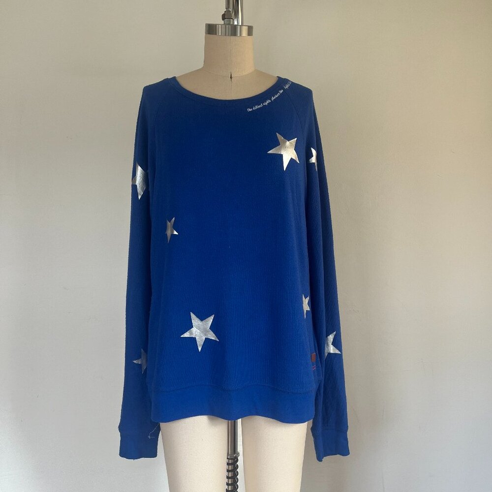 Blue sweatshirt